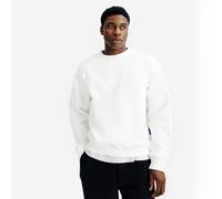 Men's Round-neck Sweatshirt - Elementals - White