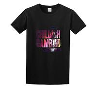 Men's Round Neck T-Shirt Childish Gambino Because The Internet Design Hand wash Recommended Black 3XL