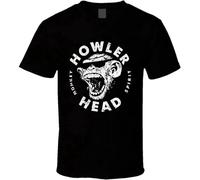 Men's Round Neck T-Shirt Howler Head Monkey Kentucky Bourbon T-Shirt Funny Father Gift Men