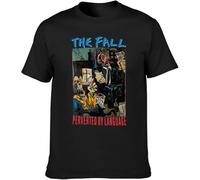 Men's Round Neck T-Shirt The Fall Mark E Smith Perverted by Language Vinyl Cd Band Television B Classic Style