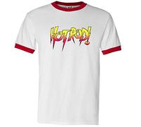 Men's Rowdy Roddy Piper Hot Rod Wrestling White Adult T-Shirt