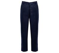 Mens Rugbi Trousers Full Elasticated Stretch Waist Band with Draw Cord Casual Workwear Bottoms Straight Leg Formal Smart Look with Pocket Pants