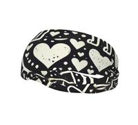 Mens Running Headband,Womens Sweatband Great Dane Dogs Minimalist Style Sports Hairband For Running,Basketball,Fitness