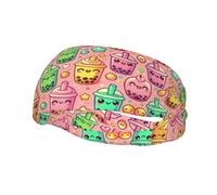 Mens Running Headband,Womens Sweatband Pearl Milk Tea Tapioca Tea Sports Hairband For Running,Basketball,Fitness