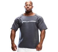 Men's Running Shirts, Workout Rag Top Medium, Breathable Fast-Drying Dry Fit Athletic Short Sleeve Tshirts, Training, Fitness, Sports, Soft Gym Clothes Men's T Shirt (Grey Charcoal -M)