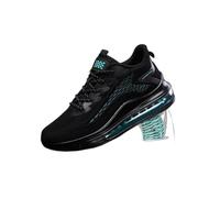 Mens Running Shoes Breathable Windproof Soft Astronomical Running Shoes, black green, 42/45 EU