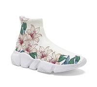 Mens Running Shoes Fashion Cartoon Graffiti Casual Walking Outdoor Sports Non Slip Athletic Plus Size 7-15, Male-xmb1220420300086n, 33.0 cm