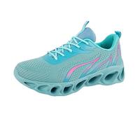Mens Running Shoes Mesh Breathable Lightweight Athletic Sneakers Air Cushion Slip On Jogging Fitness Walking Shoes Casual Sneakers for Men Comfortable Non-Slip Gym Athletic Fitness Trainers