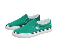 Mens Running Shoes Stylish Modern Appearance Shock Absorption Effect Shoes Classic Style Solid Colour Fashionable Suitable for Daily Walking Trainers Non Slip Outsole Comfortable for Long Walk Green