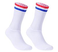 Men'S Running Socks Anti Slip Silicone Summer Aero Socks Whiteline Cycling Men Bicycle Sport Running Bike Calcetines M38-45 Red
