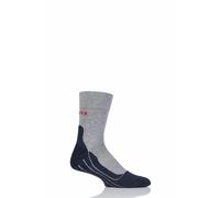 Men's Running Socks FALKE RU4 Cool Volume Ergonomic Cushioned Crew - 1 Pair Pack