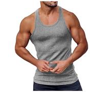 Men's Running Tank Top Ultra Lightweight Marathon Singlet Shirts Dry Fit Workout Sleeveless T-Shirts Blue Tank top Mens m White Vest Men Long Padded Lumberjack Shirt Mens (Grey, XXXXXL)