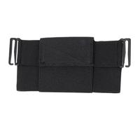 Men's Running Waist Bag Nylon Waterproof Black Outdoor | Lightweight Moderate Capacity, Quick Drying Breathable Build, Portable Phone Pouch for Camping and Cycling