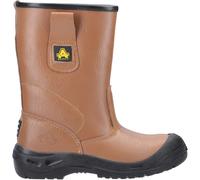 Mens Safety Rigger Boots Amblers FS142 S3 SRC Durable Bumb Cap Toe WR UK4-15
