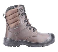 Amblers Safety 240 Boot Brown Upper is made with Water Resistant Leathers, Dee