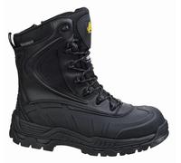 Mens Safety Work Boots Amblers AS440 Metal Free Hi-Leg WP Black Lace Ups UK4-14