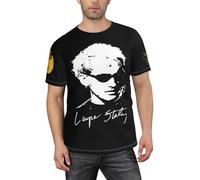 Men's Sam Singer Cooke T-Shirt Casual Short-Sleeve Tees Concert Merch Lightweight Tee-Shirt Black L