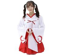 Men's Samurai Hakama Uniform Kimono Kendo Suit Aikido Judo Japanese Tradtional Martial Arts Costume, 92-red, Large
