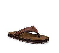 Mens Sandals Flip Flops Mens Mule Sandals Mens Faux Leather Sandals Boys Sandals Mens Toe Post Sandals Flop Flop Sandals Crossover Sandals Brown Sandals 7 UK