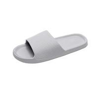 Mens Sandals Fold Up Mens Slippers Walking Fashion Couples Shower Room Home Non Slip Breathable Soft Sole Shoes Slipper Comfortable Flat Slider Camping Espadrilles Summer Grey