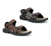 Mens Sandals Size 6 Boys Sandals Size 9 Mens Touch Fastening Sandal Boys Sandal Junior Touch Fasten Sizes 6-12 Black/Brown 12 UK