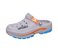 Men's Sandals with Open-Toe Design, Breathable Construction, Solid-Colour Design, Summer Footwear for Walking, Travel and Holiday Wear, Slide, Slide Beach, Slide Beach Garden