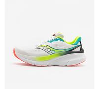 Men's Saucony Guide 19 Running Shoes - White Yellow And Orange
