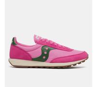 Saucony Trainer 80 Trainers Pink/Forest 7.5