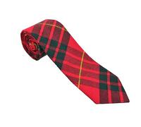 Men's Scottish Clan Tartan Necktie/Acrylic Wool Tartan Tie in Various Tartans by HoS (Cameron Clan Modern)