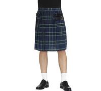 Men's Scottish Kilts Argyle Traditional Scotland In Tartan Utility Kilts Punk Stag Party Half Skirts Medieval Carnival Cosplay Costume Hybrid Pleated Stylish Dress