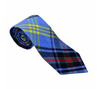Men's Scottish Tartan Neck Tie Acrylic Wool 144cm Length 8.25 Width Traditional, Scotland, Gents Tartan Plaid Formal Casual Patterned Modern Classic NeckTie (Bell of The Borders Tartan)
