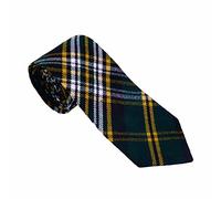 Men's Scottish Tartan Neck Tie Acrylic Wool 144cm Length 8.25 Width Traditional, Scotland, Gents Tartan Plaid Formal Casual Patterned Modern Classic NeckTie (Heritage of Ireland Tartan)