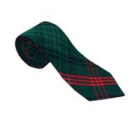 Men's Scottish Tartan Neck Tie Acrylic Wool 144cm Length 8.25 Width Traditional, Scotland, Gents Tartan Plaid Formal Casual Patterned Modern Classic NeckTie (Ross Hunting Tartan)