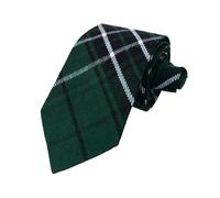 Men's Scottish Tartan Neck Tie Acrylic Wool 144cm Length 8.25 Width Traditional, Scotland, Gents Tartan Plaid Formal Casual Patterned Modern Classic NeckTie (Mclean of Duart Huntting)
