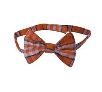 Men's Scottish Tartan Pre-Tied Bow Ties | Acrylic Wool Tartan Bow Tie (Tennessee Volunteer)