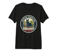 Mens Scottish Terrier Dad Like A Regular Dad But Cooler Dog Dad Premium T-Shirt
