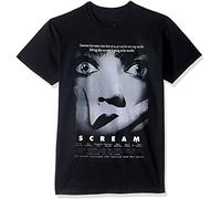 Men's Scream Movie Poster Short Sleeve T-Shirt Black