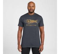 Men's Scribble T-Shirt, Grey XXL