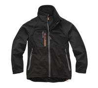 Scruffs Men's Trade Flex Softshell Black Jacket, black, S UK