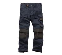 Scruffs 28-40" S/R/L Leg NAVY BLUE Worker Non-Holster Lightweight Work Trousers