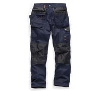 Scruffs Mens Worker Plus Trousers, Navy, 32W Long EU