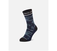 SEALSKINZ | Reepham | Unisex Mid Length Jacquard Print Everyday Toe Cushioned Socks | Multi Activity Socks | Polycolon Withdraws Perspiration