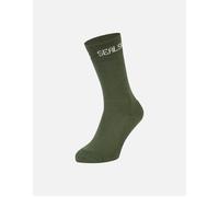 Men's Sealskinz Unisex Suffield Solo Merino Liner Sock - Green