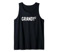 Mens Second Time Grandy Again 2nd Power Baby Announcement Tank Top