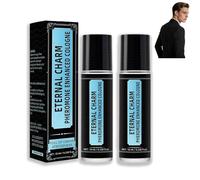 Men's Seductive Pheromone Perfume, Long Lasting Attraction Fragrance Confidence, Elegant Body Spray & Mini Fragrance, Enhance Handsome Charm (2pcs)
