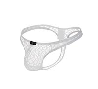 Mens See Through Briefs Mens Semi Sheer Swim Thongs And G Strings Sexy T Back Underwear Low Rise Visible Briefs Breathable Jockstraps Underpants Fishnet Hollow Out Panties Couple Erotic Trunks