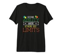 Mens Seeing Ability Where Others See Limits for A SpEd Educator Premium T-Shirt