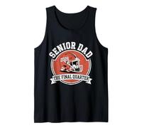 Mens Senior Football Dad Father The Final Quarter 2026 Game Day Tank Top