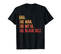 Mens Sensei Judoka Dad The Man the Myth The Black Belt Judo T-Shirt