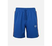 Sergio Tacchini Men's Pietrapertosa Sweat Shorts, Nautical Blue/Gardenia/Mocha, XL